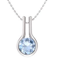 Load image into Gallery viewer, Diamondere White Gold Pendant